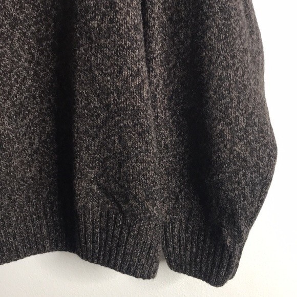 Iceland  mens wool blend made in Italy quarter zip pullover sweater size XL - Picture 4 of 12